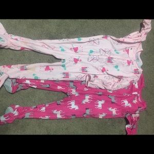 Carters 2t footsie pijamas